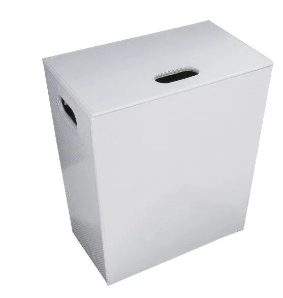 Koh-i-noor 2262vv cesta portabiancheria 43x26x48 h cm colore bianco - 2262vv
