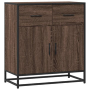 Credenza | Madia | Buffet da pranzo | Armadio da pranzo Rovere Marrone 68x35x76 cm in Legno Multistrato