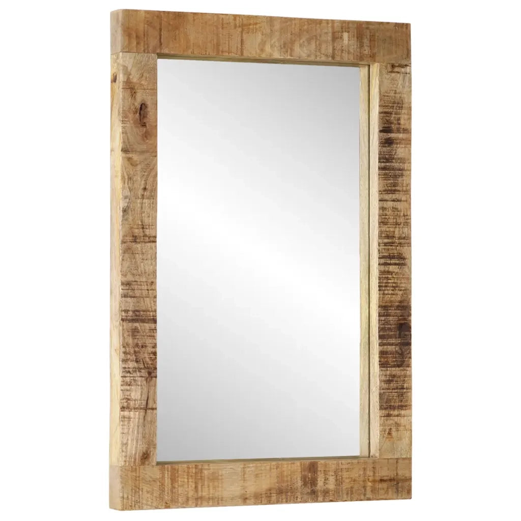 vidaXL Set Mobili da Bagno 4 pz in Legno Massello di Mango