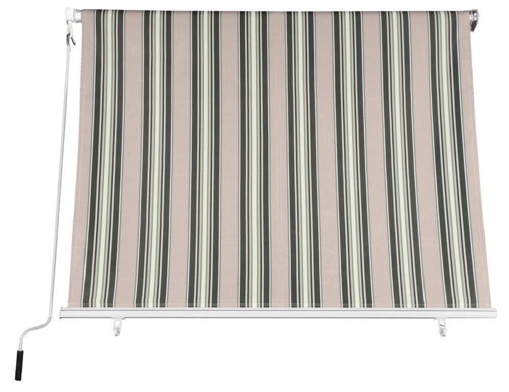 TENDA DA SOLE A CADUTA 300X250HCM VERDE/BEIGE
