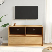 Mobile TV SAUDA Rovere 99x43x55 cm in Legno Massello di Pino 377597