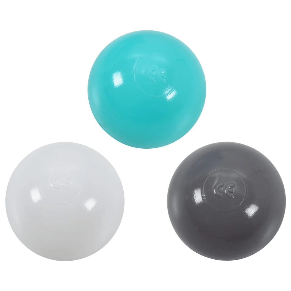 Tunnel gioco per bambini con 250 palline 175 cm poliestere verde 02_0005172