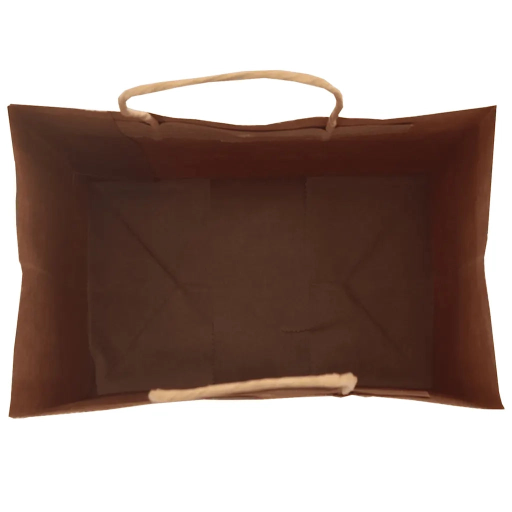 Sacchetti di Carta 250 pz con Manici Blu 32x22x28 cm 4101708