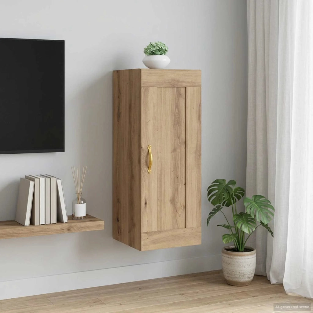 Armadietto a muro Rovere Artigianale 34,5 x 34 x 90 cm 8010887