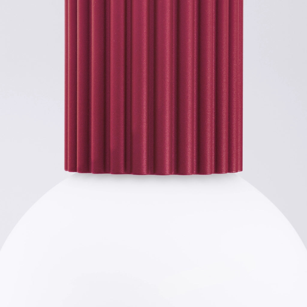 Spot soffitto SFERA Pure Lume borgogna sfera G9 IP44