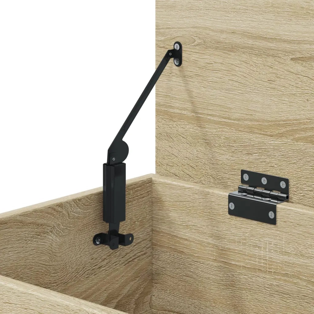 Cassapanca Rovere Sonoma 84x42x46 cm in Legno Ingegnerizzato cod mxl 48471