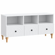 Mobile TV Bianco 102 x 34,5 x 50 cm Legno ingegnerizzato 894215