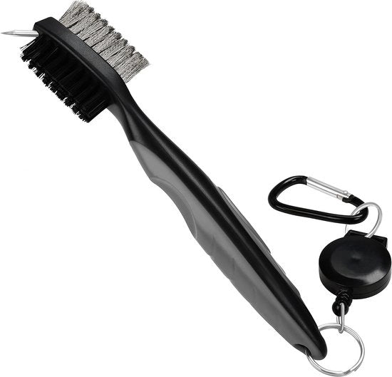 Borsetta Golf per Borse a Doppia Faccia in Nylon e Acciaio Inox per la Pulizia