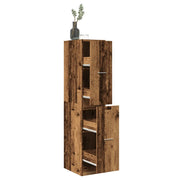 Armadietto da Farmacia Legno Vecchio 30x41x144,5 cm Truciolato