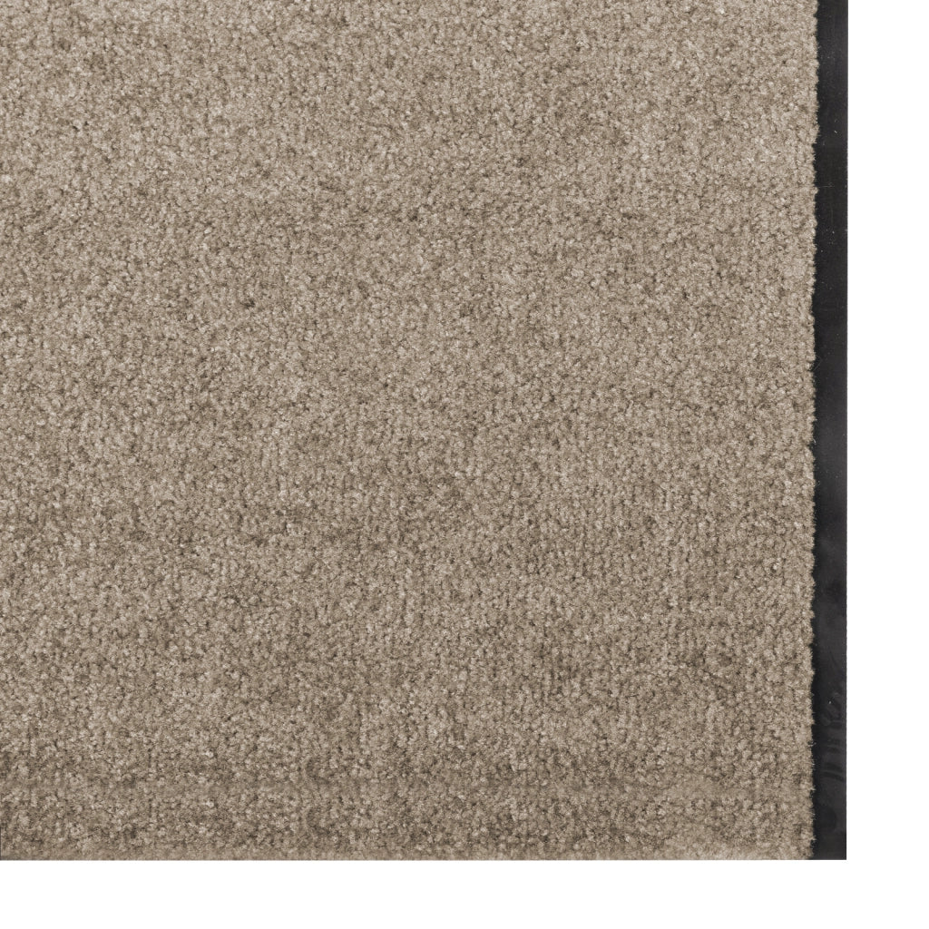Tappetino rettangolare beige 120x350 cm