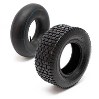 2x copertoni 2x camere d’aria per trattorini tosaerba 16x6.50-8 4PR Valvola diritta