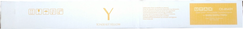 ORIGINAL Utax toner giallo CK-8543Y 1T0C2GAUT0 ~24000 Seiten