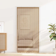 Tenda per Porta Antinsetti multicolore 100 x 200 cm Bambù
