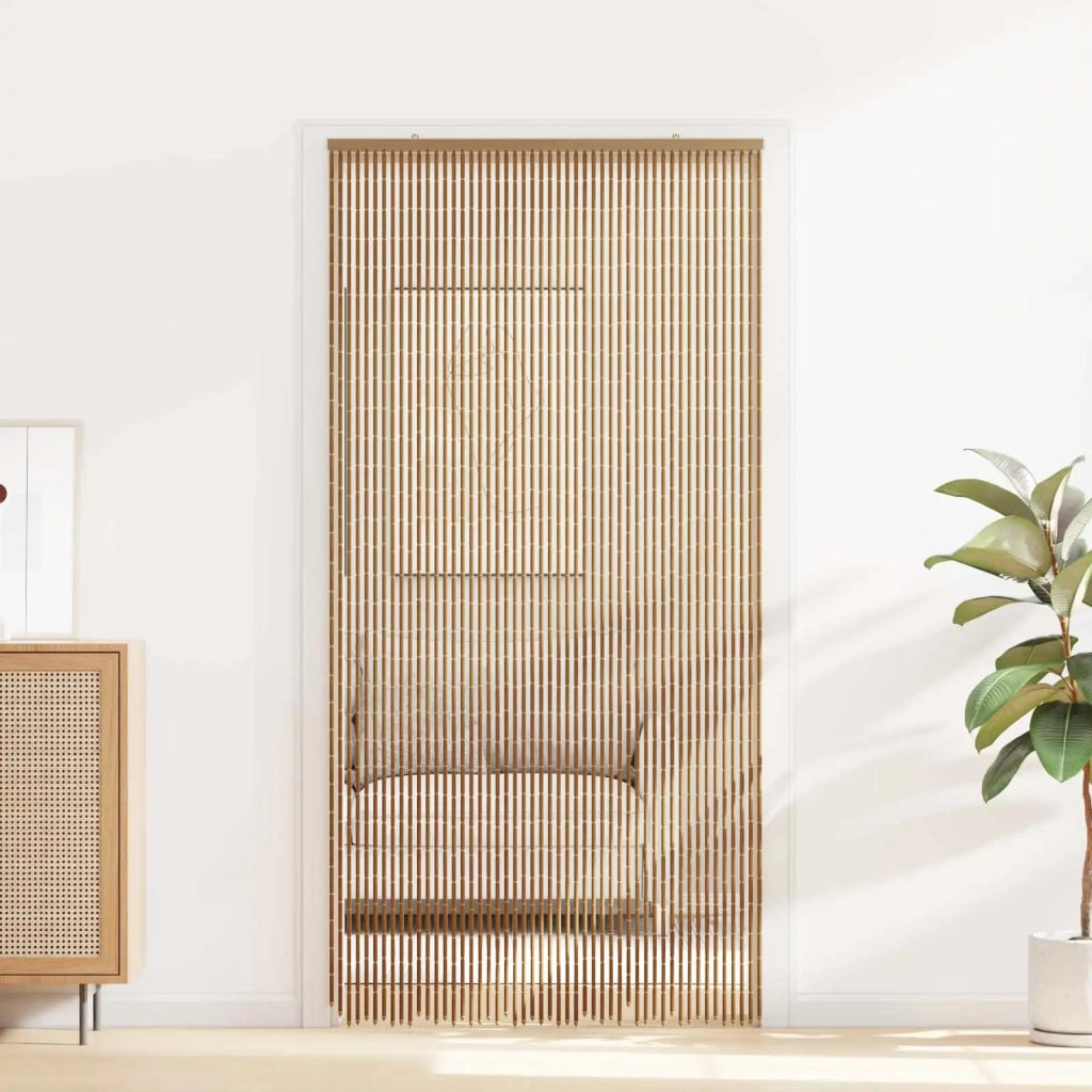 Tenda per Porta Antinsetti multicolore 100 x 200 cm Bambù
