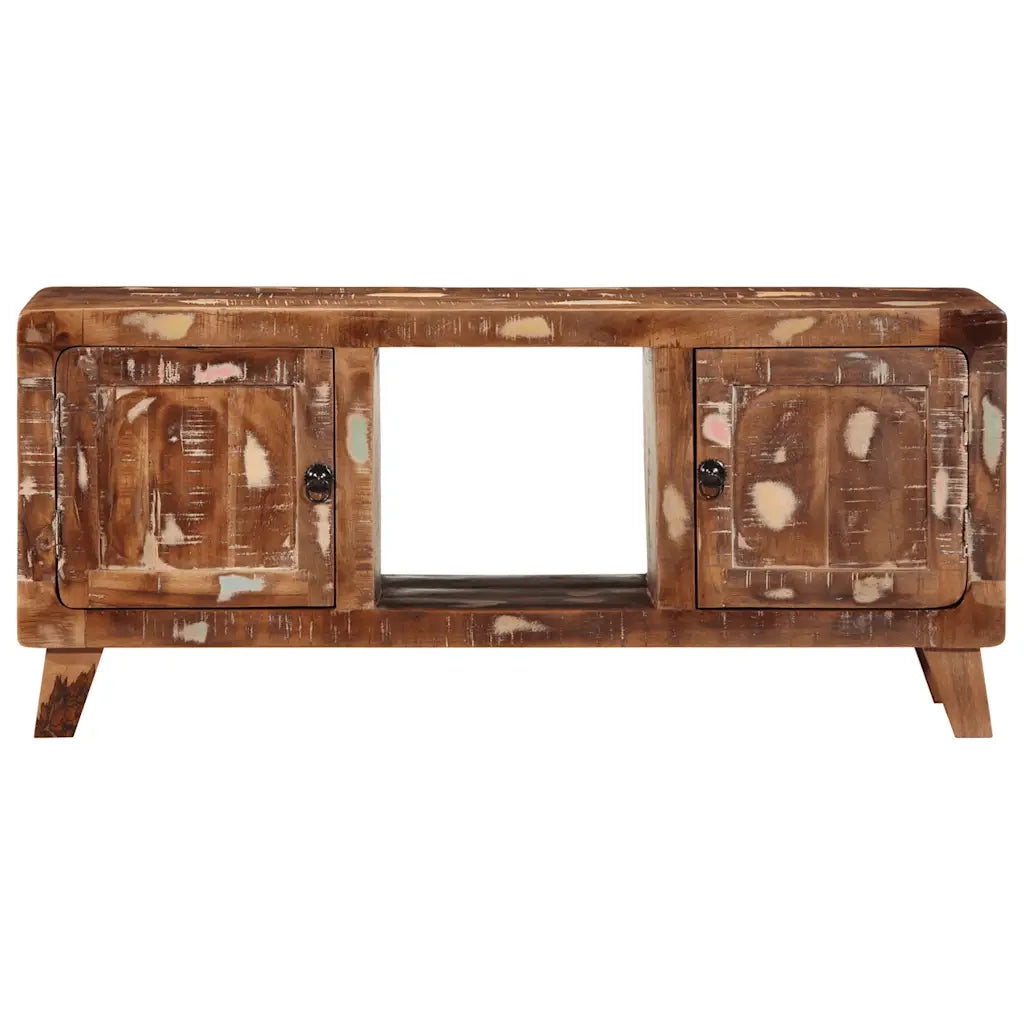 Mobile TV | Armadietto TV | Mobile Porta TV 105x46x32 cm in Legno Massello di Recupero