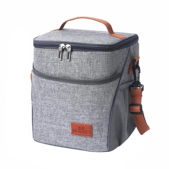 Borse per picnic per donne, grande contenitore per picnic, impermeabile, morbida valigetta per il pranzo, borsa per il pranzo riutilizzabile per lavoro/campeggio/esterno/barbecue/festa, 11609