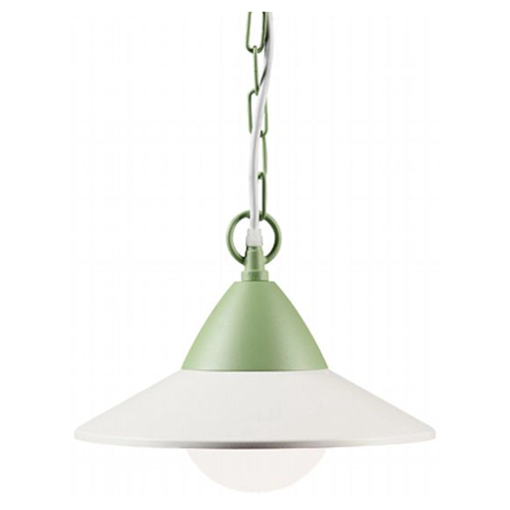 Sospensione Contemporanea Yukon Alluminio Metallo Nero E Arancio 20W Led Cct3