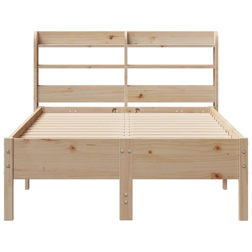 Letto senza Materasso 75x190 cm in Legno Massello Pino 3306912