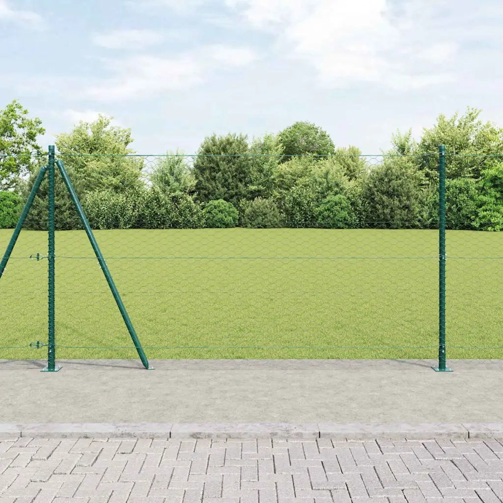 Palo della recinzione Verde 50 x 1,2 m (rete da 36 mm)