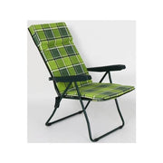 Sedia sdraio metal f.a.r. 8034cn garden tonda verde