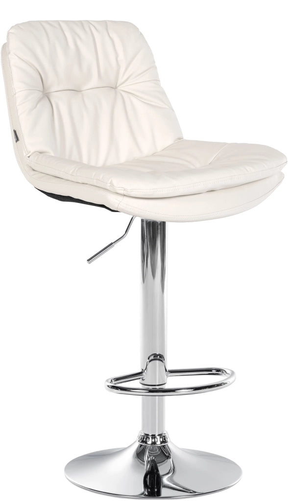 Barhocker Laurel Kunstleder chrom