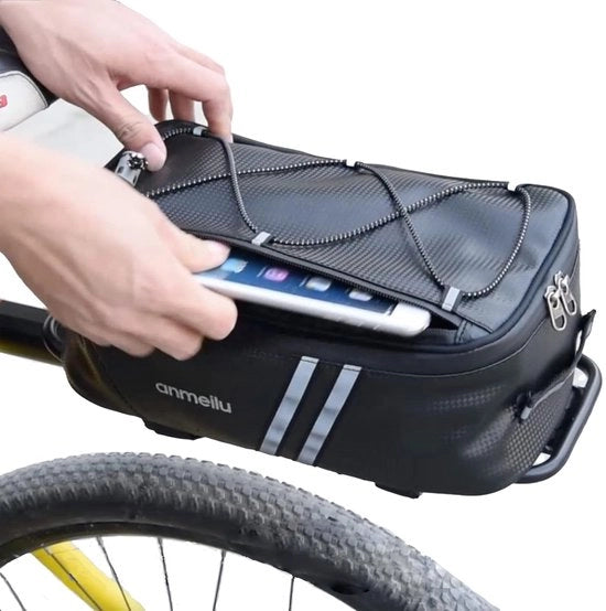 Portaoggetti per Biciclette - Sostegno per Bagagli per Biciclette - Adatto per E-Biciclette