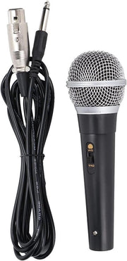 Microfono Dinamico XLR per Registrazione Condensatore - Qualità Studio - Cavo Audio 5m