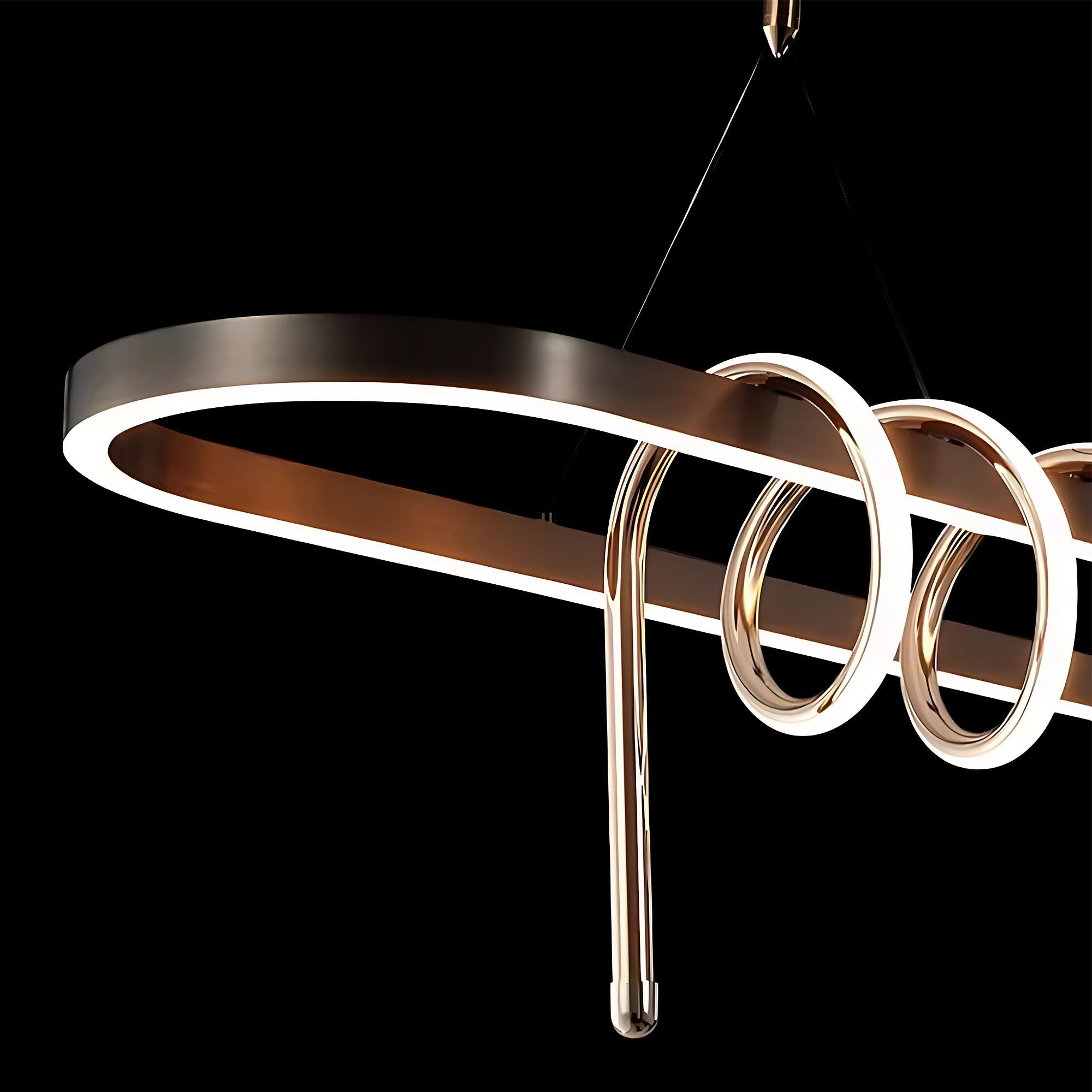 Lampada Led Lhj040-cp 120 Cm Black