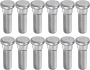 Materialellisse M12x1.5 - Acciaio Inox - Pignone con Copertura con Clip - 12 Pezzi - Resistente alla Corrosione - Sostituzione Rapida - Pignone Anticorrosivo