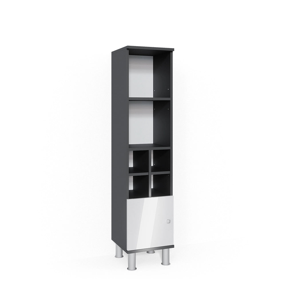 Mobiletto bagno Fynn Bianco lucido 30 x 130.6 cm porta piccola Vicco