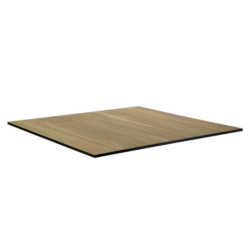 Top tavolo hpl effetto legno naturale rettangolare cm 55x69x1