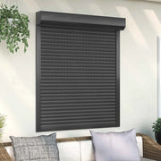 Persiana a rullo Antracite 110 x 130 cm Alluminio e poliuretano 42047069