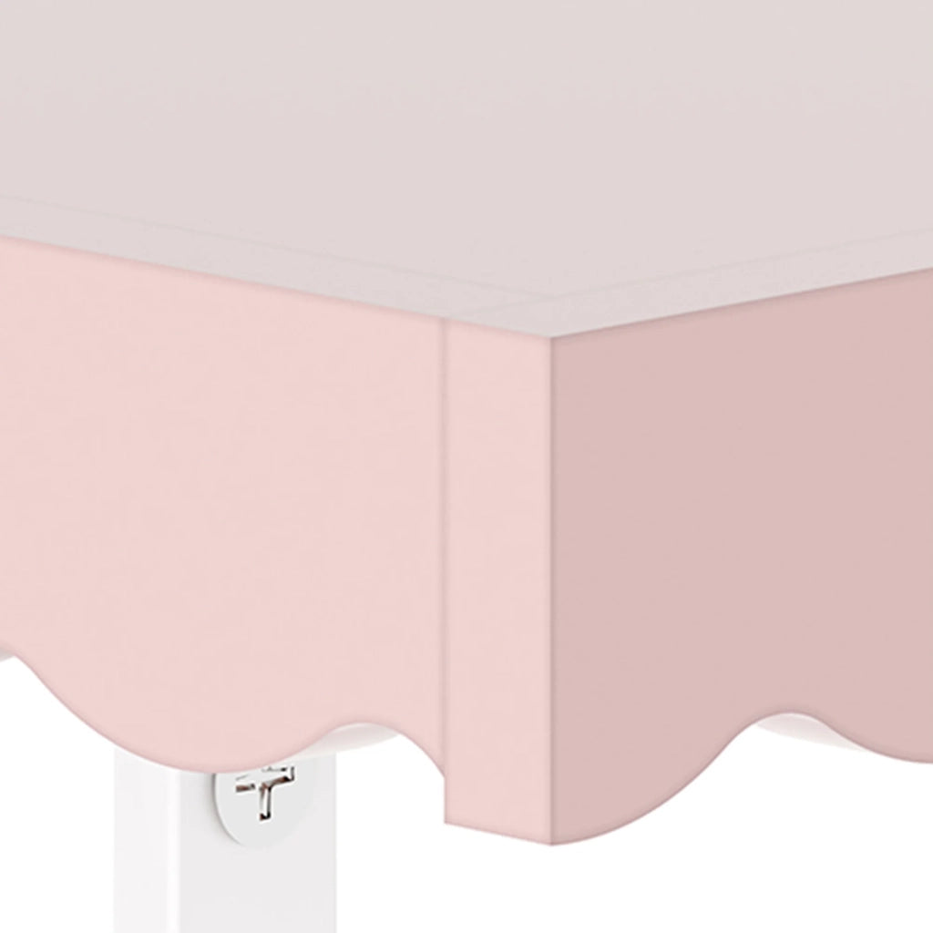 Set di 2 mensole da parete mobile contenitore moderno 80 x 17 x 4 cm rosa 03_0009760