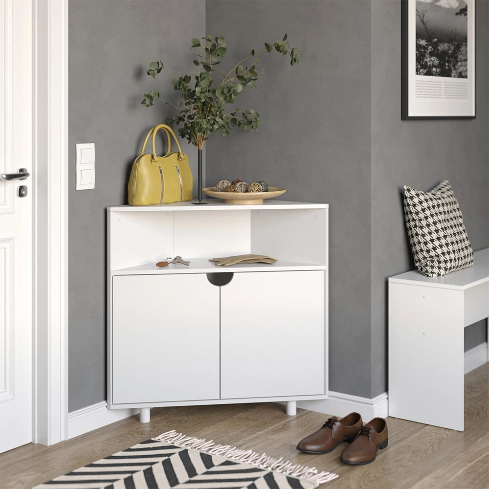 Vicco Cassettiera per camera da letto Bianco 79 x 76 cm con 3 scomparti