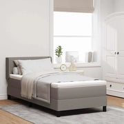Letto a molle con testiera Talpa 200 x 100 cm Tessuto 3341094