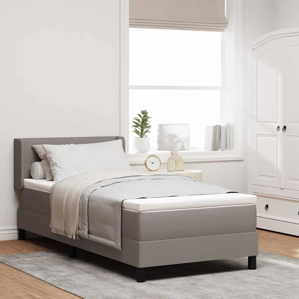 Letto a molle con testiera Talpa 200 x 100 cm Tessuto 3341094