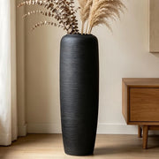 Vasca decorativa in ceramica da 60 cm - Design boho chic e rustico - Fatto a mano - Ideale per pampas e fiori secchi - Vasca decorativa