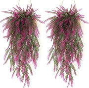Due pezzi di 80 cm piantine artificiali penzolanti - Nep Varens e Klimop per decorazione casa e giardino