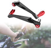 Accessorio per motocicletta - Stabilizzatore di sterzo in alluminio - Universale 7/8" - Protezione per leva del cambio e per la connessione - Duraturo - Facile da installare - Alta affidabilità