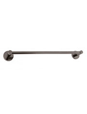 Portasciugamani a parete COLORADO in metallo spazzolato ottone grigio 64,3 cm