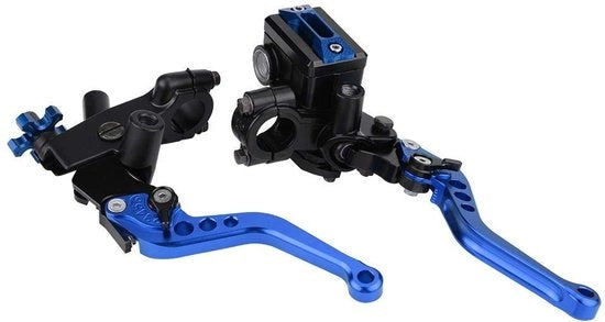 Manubrio per motocicletta regolabile - Manopole di comando - Alloggiamento in alluminio CNC - Universale - Serbatoio di liquido - Duraturo - Manopole per motocicletta 

Modello: 
Tipo di materiale: 
Dimensioni: 
Peso: 
Compatibilità: