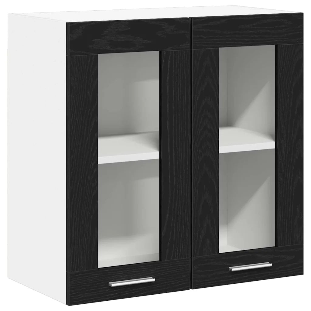 Armadio pensile Rovere Nero 60 x 31 x 60 cm Legno multistrato 863152