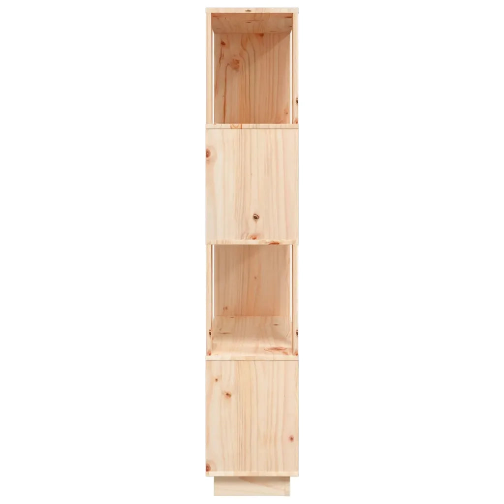 Libreria/Divisorio 80x25x132 cm in Legno Massello di Pino 814059