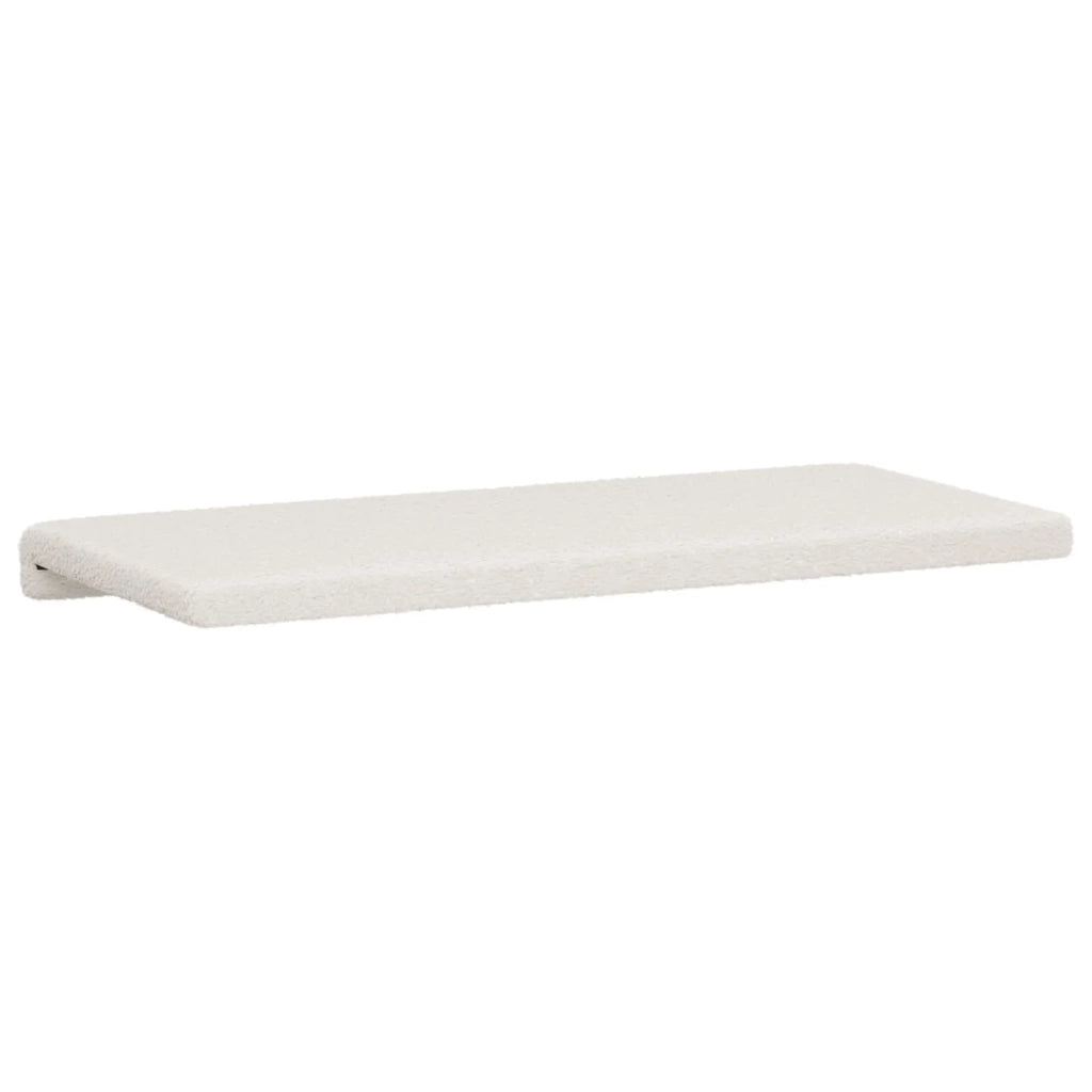 Cuscino per panchina Tessuto Sherpa Crema Profondità 35 cm 42043304