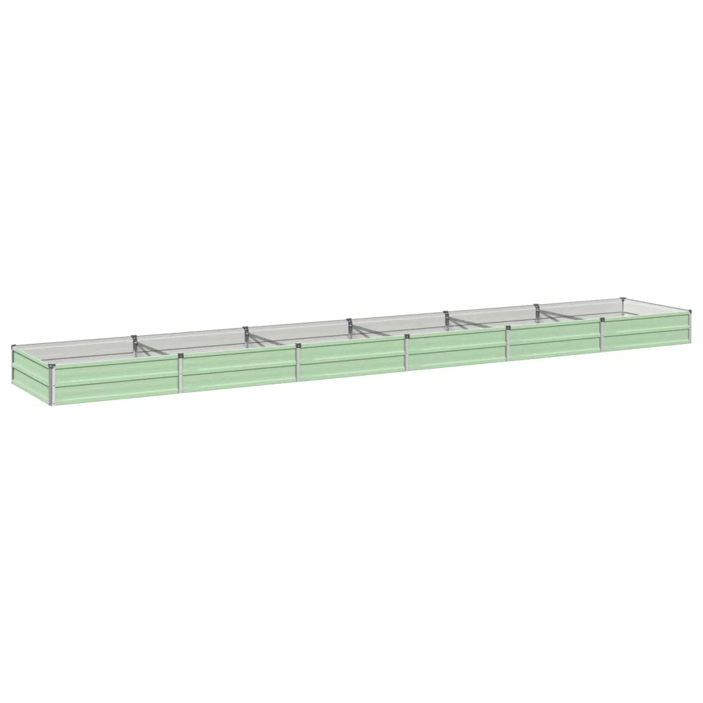 Letto rialzato da giardino Verde Pastello 480 x 80 x 24 cm 8006525