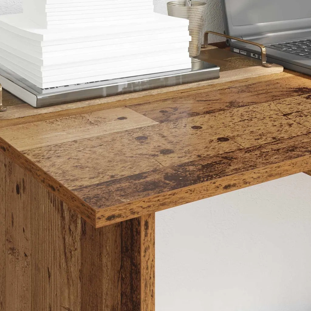 vidaXL Scrivania Legno antico 100 x 50 x 76 cm Legno multistrato