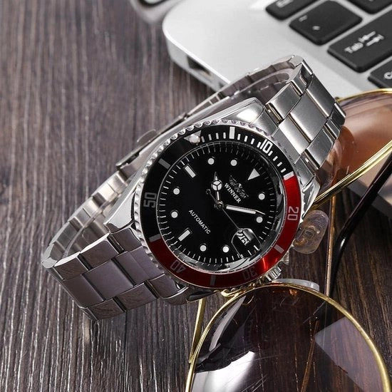 Orologio Automatico a Tre Colori in Acciaio Inossidabile - Regalo di Compleanno per Uomo e Donna (#02)