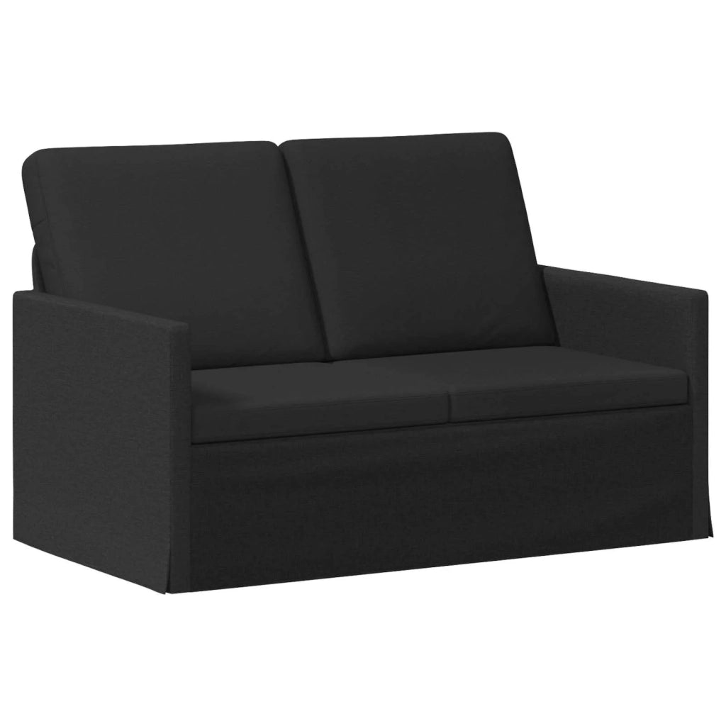 Set di divani 2 pcs Nero Tessuto 3433136