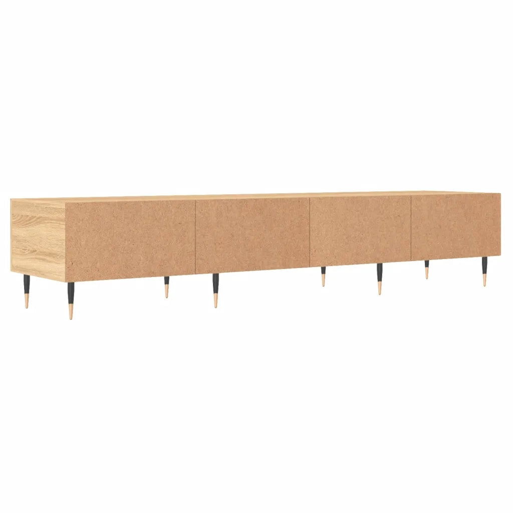 Mobile Porta TV Rovere Sonoma 150x36x30 cm in Legno Multistrato 829135