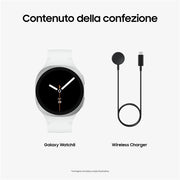 Galaxy watch8 40mm bt silver - SM-L320NZSAITV